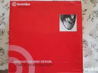 Discuri ventilate 266mm,placute frane Brembo si accesorii noi si folosite Peugeot 206 2.0HDI