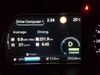 VAND Nissan Leaf Tekna Special in garantie,full opt.,biton alb perlat cu negru - 12