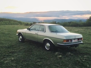 Mercedes w123 230ce coupe 1981