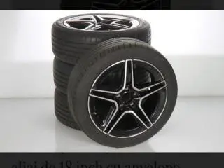 Jante originale noi Mercedes 18 + anvelope Michelin noi !!