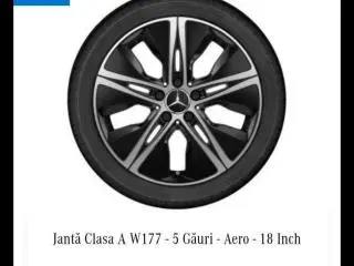 Jante originale noi Mercedes 18 + anvelope Michelin noi !!