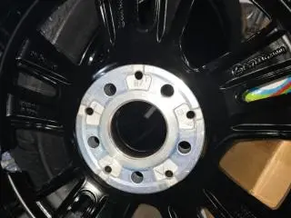 Jante originale noi Mercedes 18 + anvelope Michelin noi !! - 6