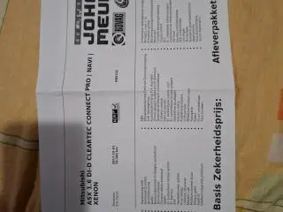 Vând Mitsubshi. Asx. 1,6d ,e6. 95000km